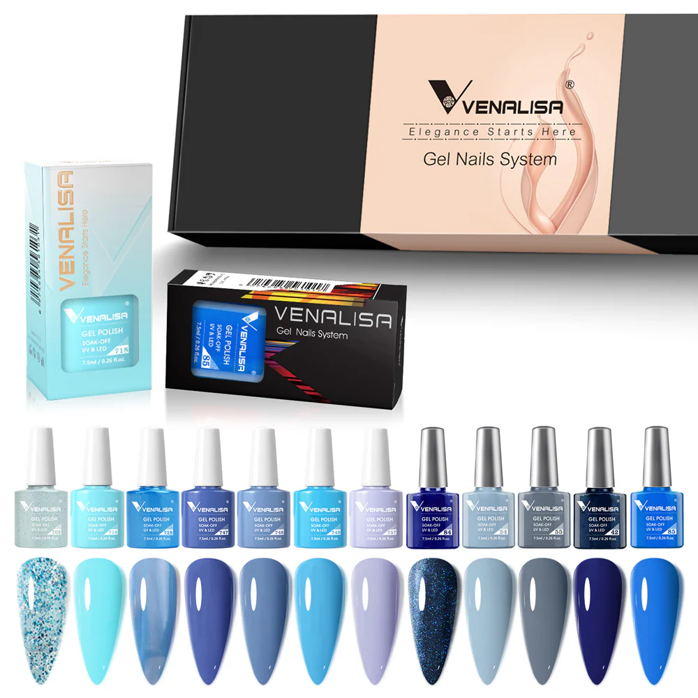 Ocean Queen- Gel Polish 12 Colors Set TPO Free Hema Free - Image 2